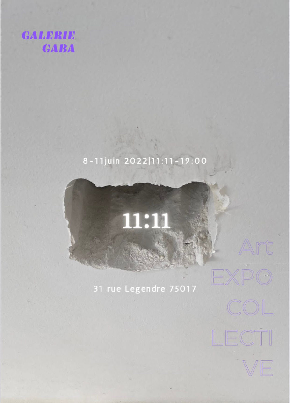 11:11 | Expo collective | 8 – 11 juin 22